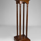 Large Neo-Gothic walnut harness, France, 19th