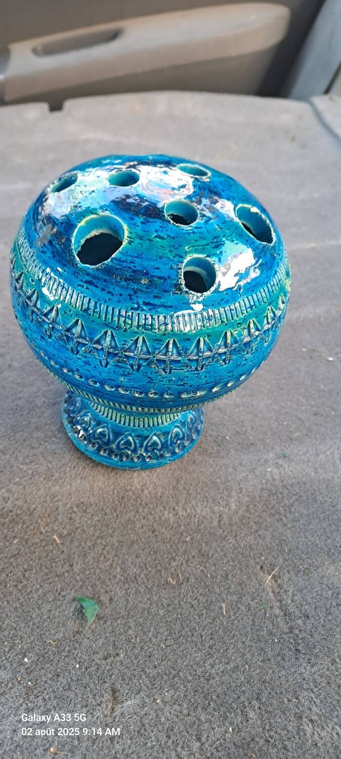 Aldo Londi ceramic vase, Italy