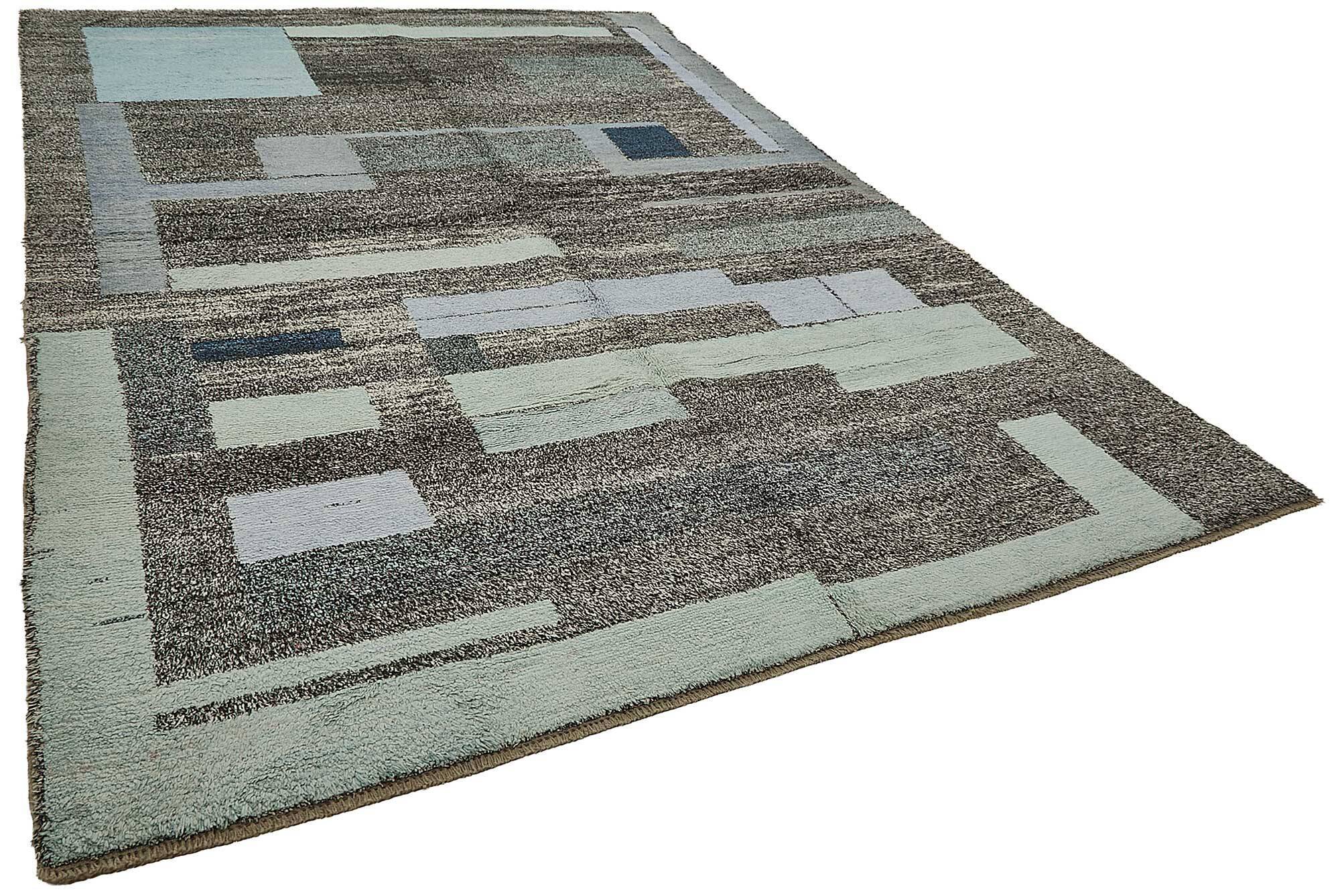 Handwoven Turkish Recycled Boho Rug 253 cm x 373 cm