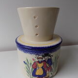 Breton butter butter Pornic earthenware