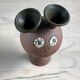Vase anthropomorphe  en céramique fait à la main en.Californie  par Stoneware Designs West, 1960-70