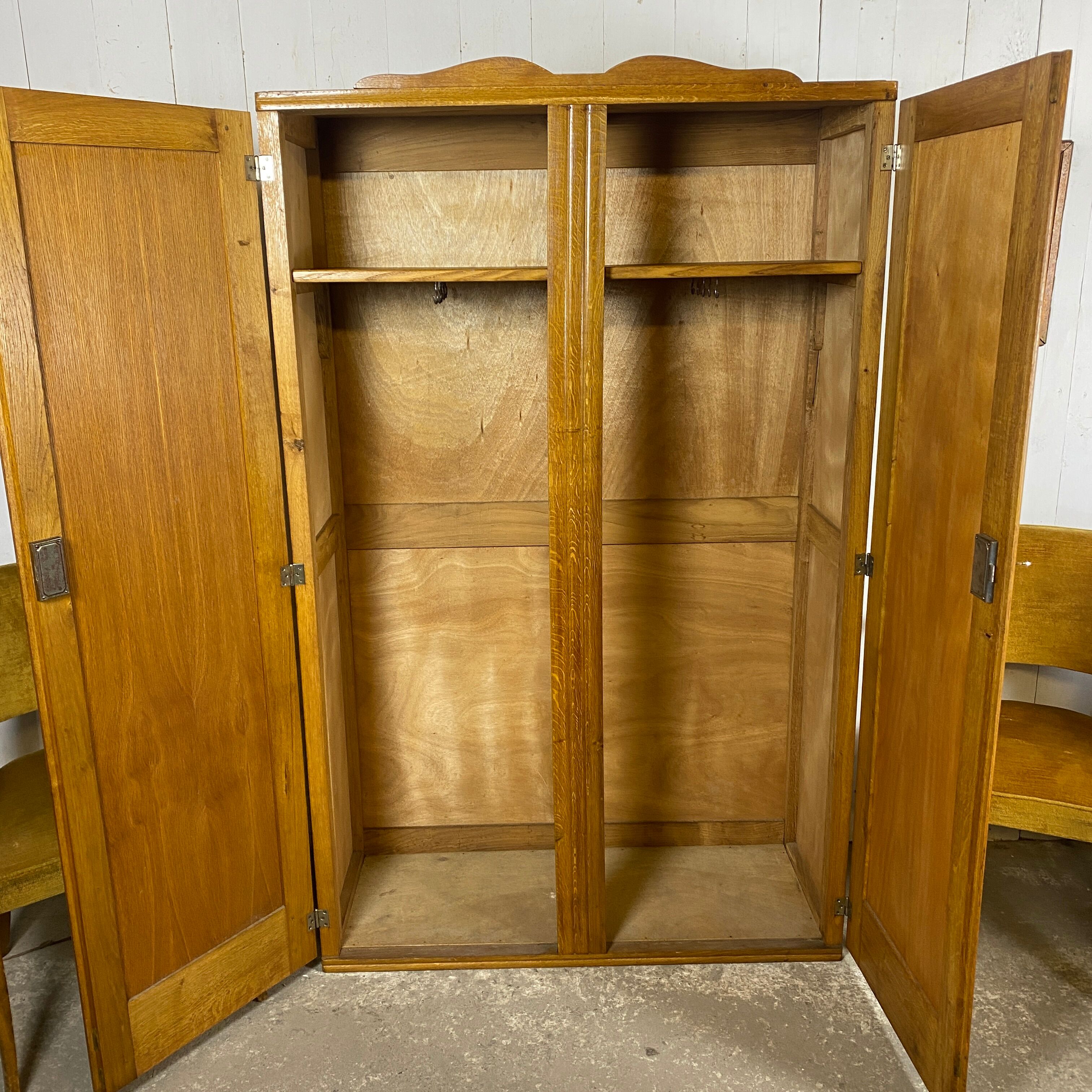Parisian oak wardrobe
