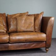 Contemporary classic sofa in sheepskin 2.5 seats