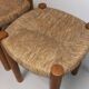 Pair of vintage stools called Méribel by Charlotte PERRIAND