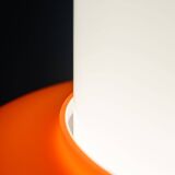 Vintage Czechoslovak Hanging Glass Lamp By Osvětlovací Sklo, 1970s