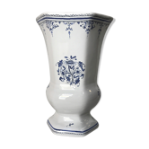 Vase Moustiers octogonal
