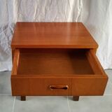 Teak bedside