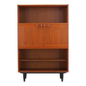 Teak bookcase, Danish design, 1970s, production: Denmark