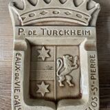 Vintage advertising ashtray