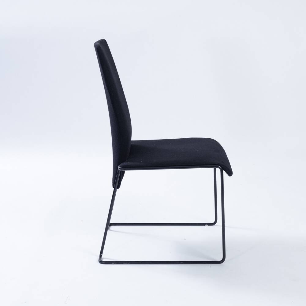 Chaises postmodernes hollandaises Walter Antonis pour Hennie de Jong, années 1980