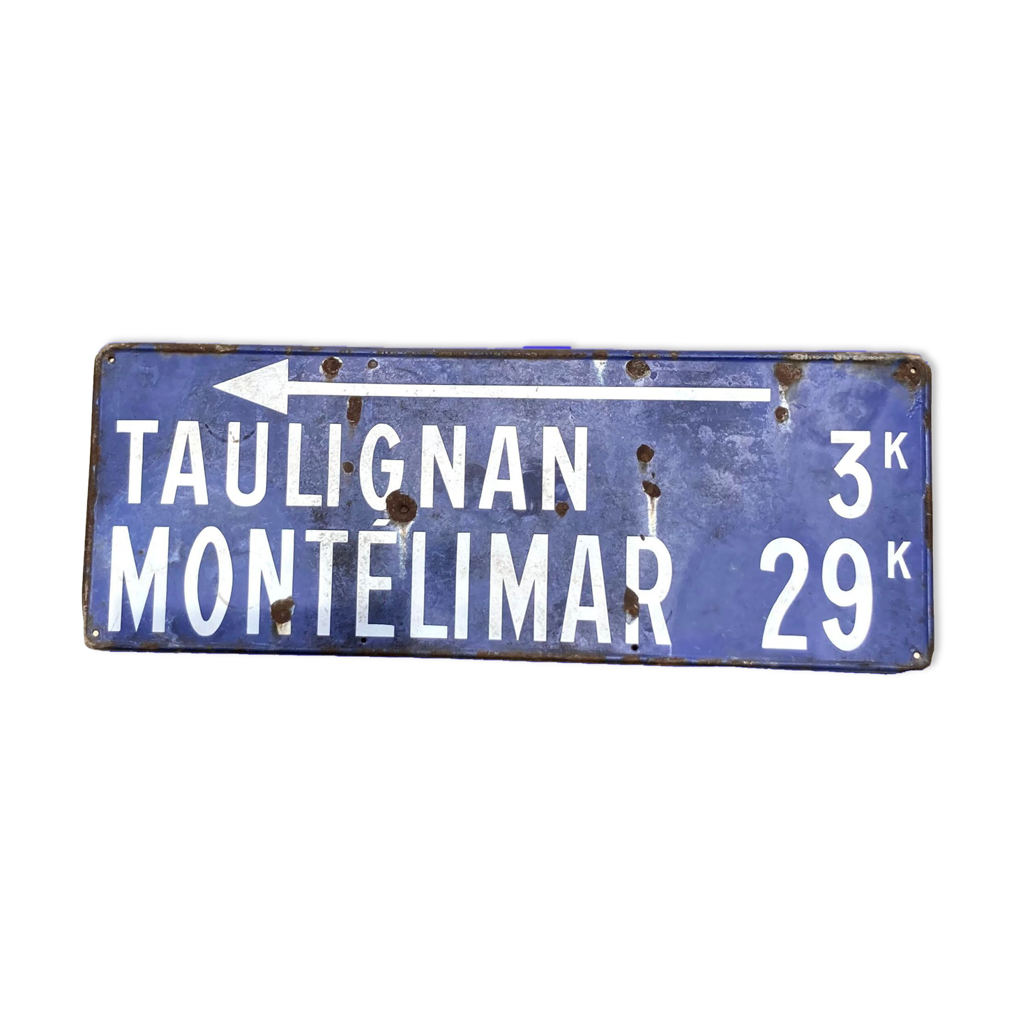 Vintage directional sign