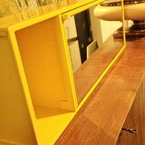 Yellow wall mirror by Olaf van Bohr gedy