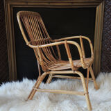Fauteuil en rotin enfant