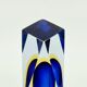 Vase en verre Murano Sommerso du milieu du siècle par F. Poli pour A. Mandruzzato, années 1970.