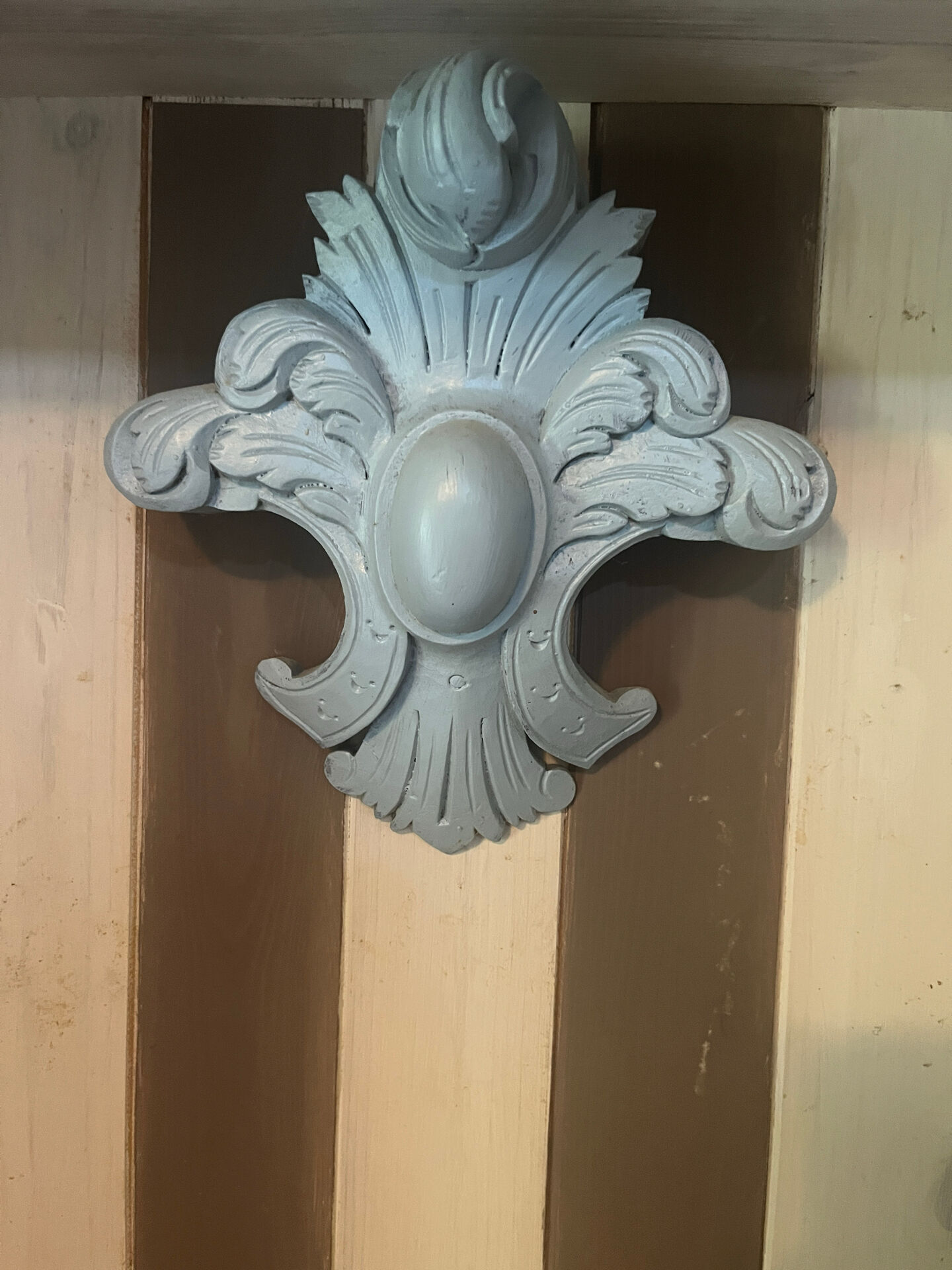 Old wooden fronton