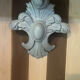 Old wooden fronton