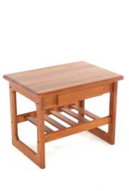Dyrlund Side Table / Nightstand - danish design in teak