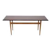 Table basse en hêtre des années 1970 par Drevotvar, Tchécoslovaquie