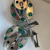 Pair of vintage wall lights Raak