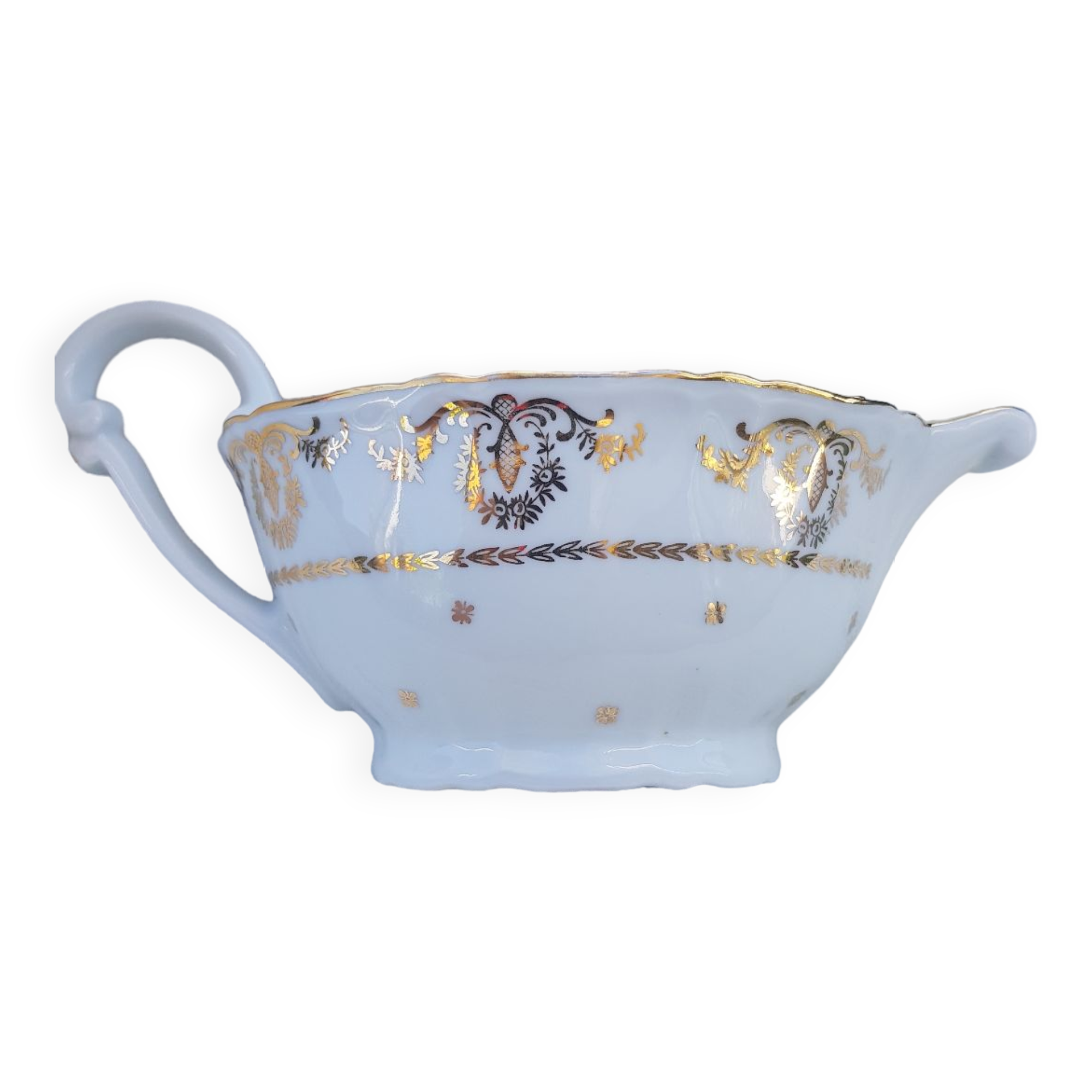 Porcelaine du berry gravy boat
