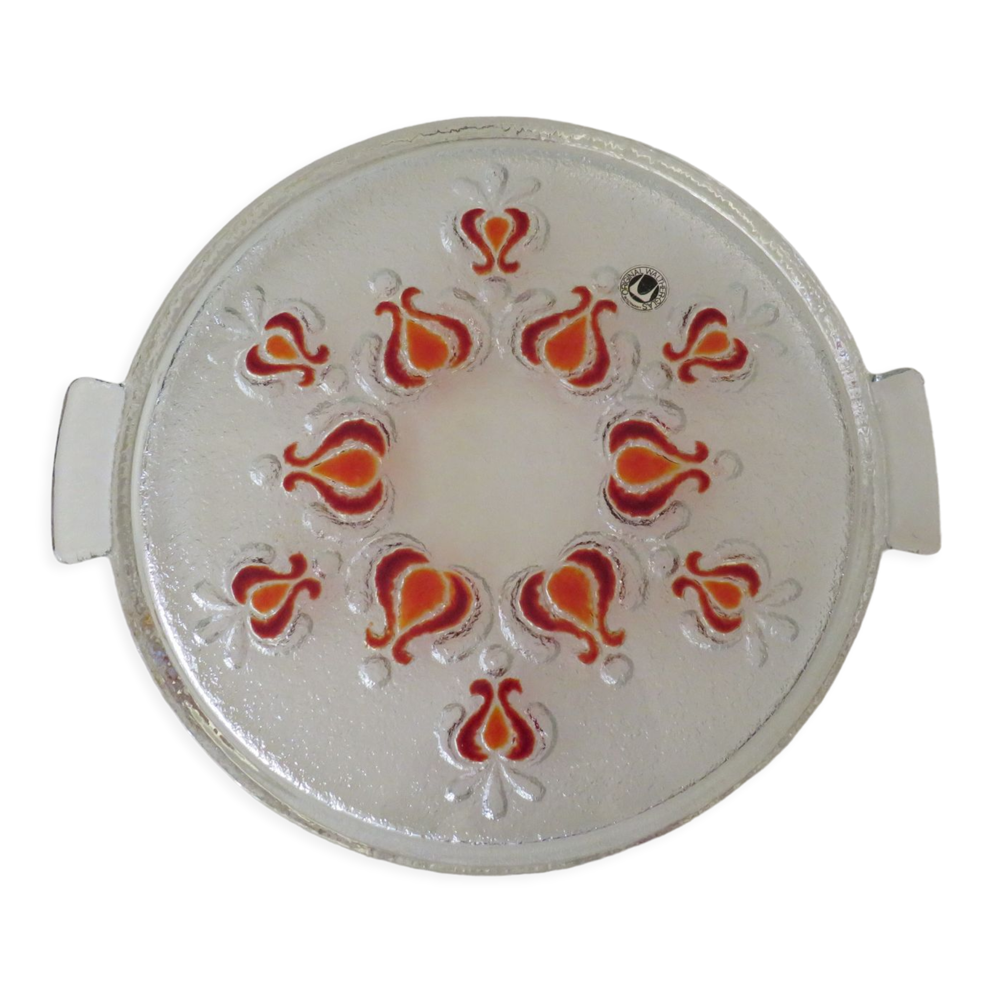 Crystal serving dish by Walther Glas, Germany 1960-1970