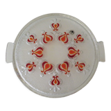 Crystal serving dish by Walther Glas, Germany 1960-1970