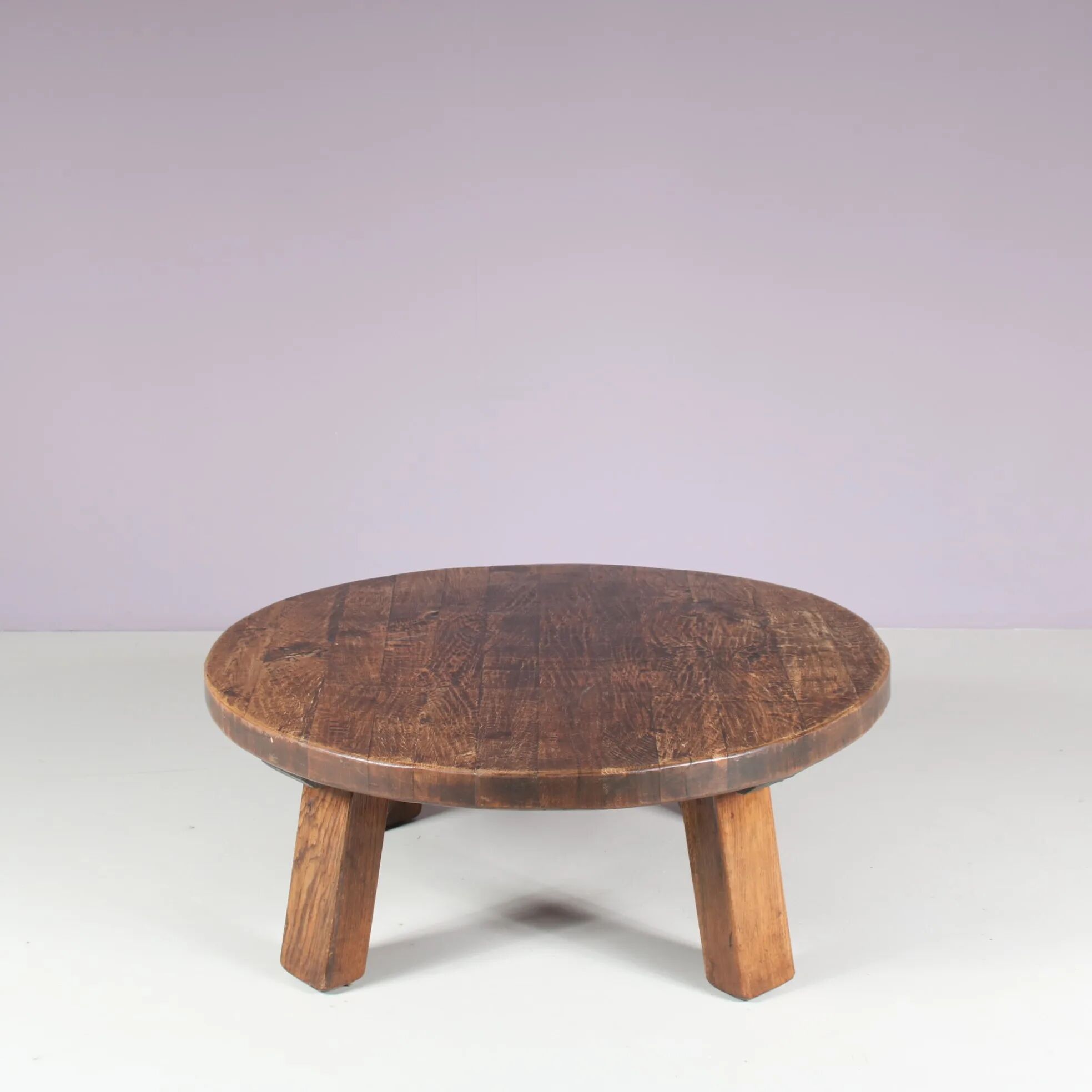 1970s Brutalist coffee table from the Netherlands