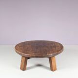 1970s Brutalist coffee table from the Netherlands