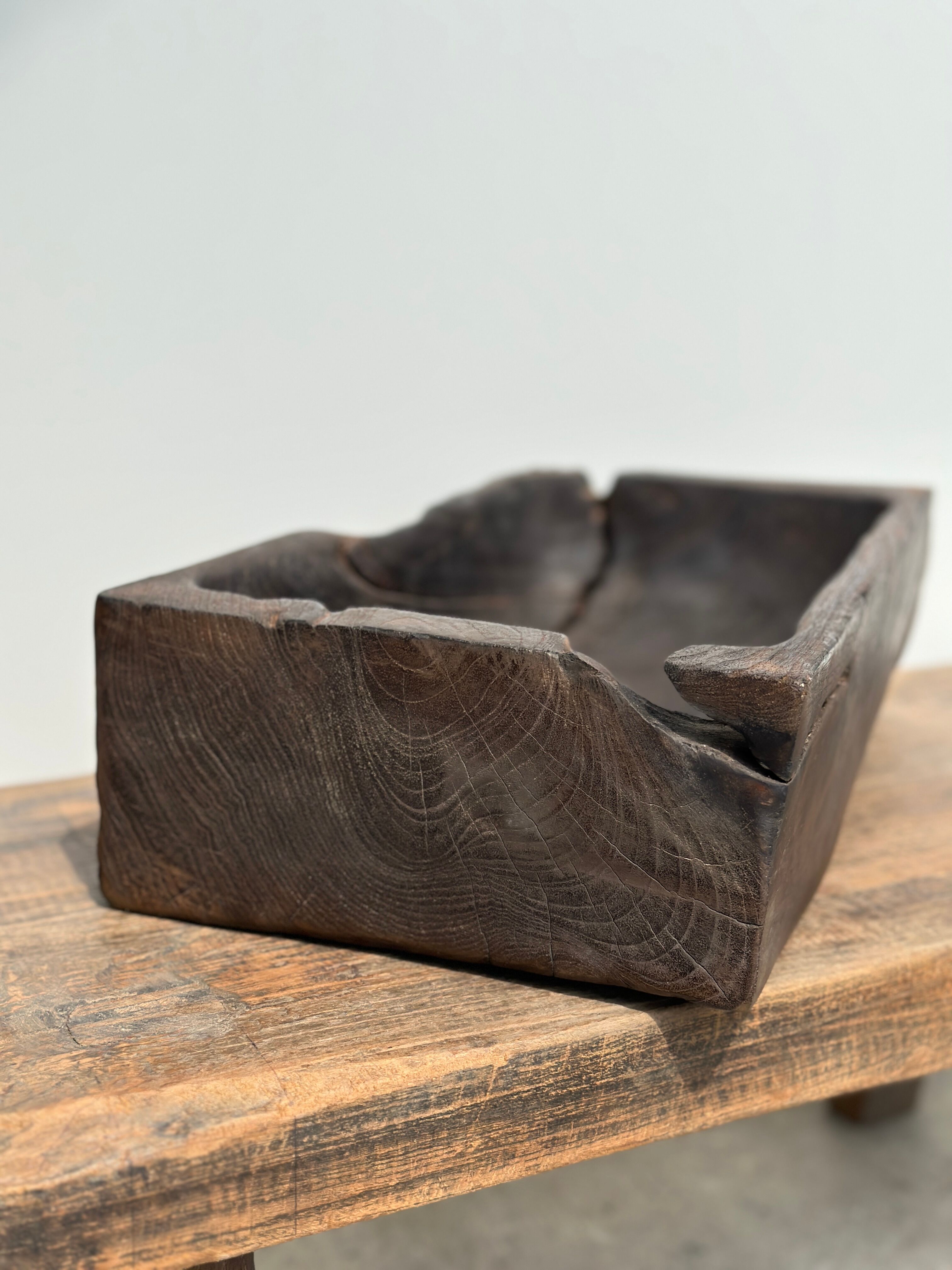 Asian teak empty pocket