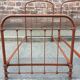 Pair of vintage in wrought iron bed heads 1920