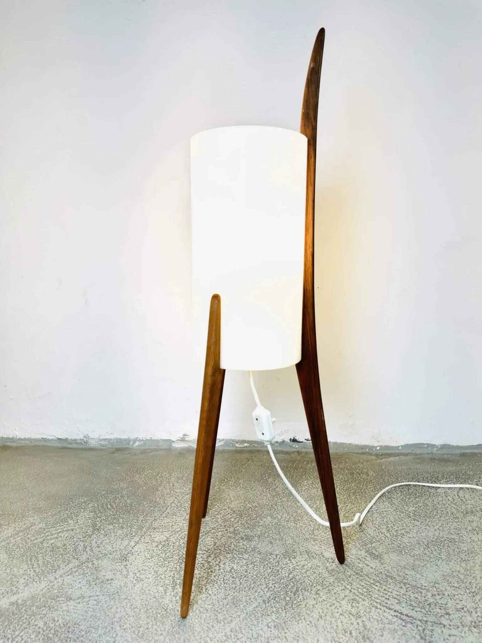 Model 308 Floor Lamp By Uno & Östen Kristiansson For Luxus, Sweden, 1960S