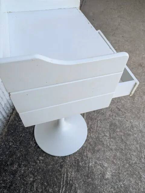 Vintage bedside table