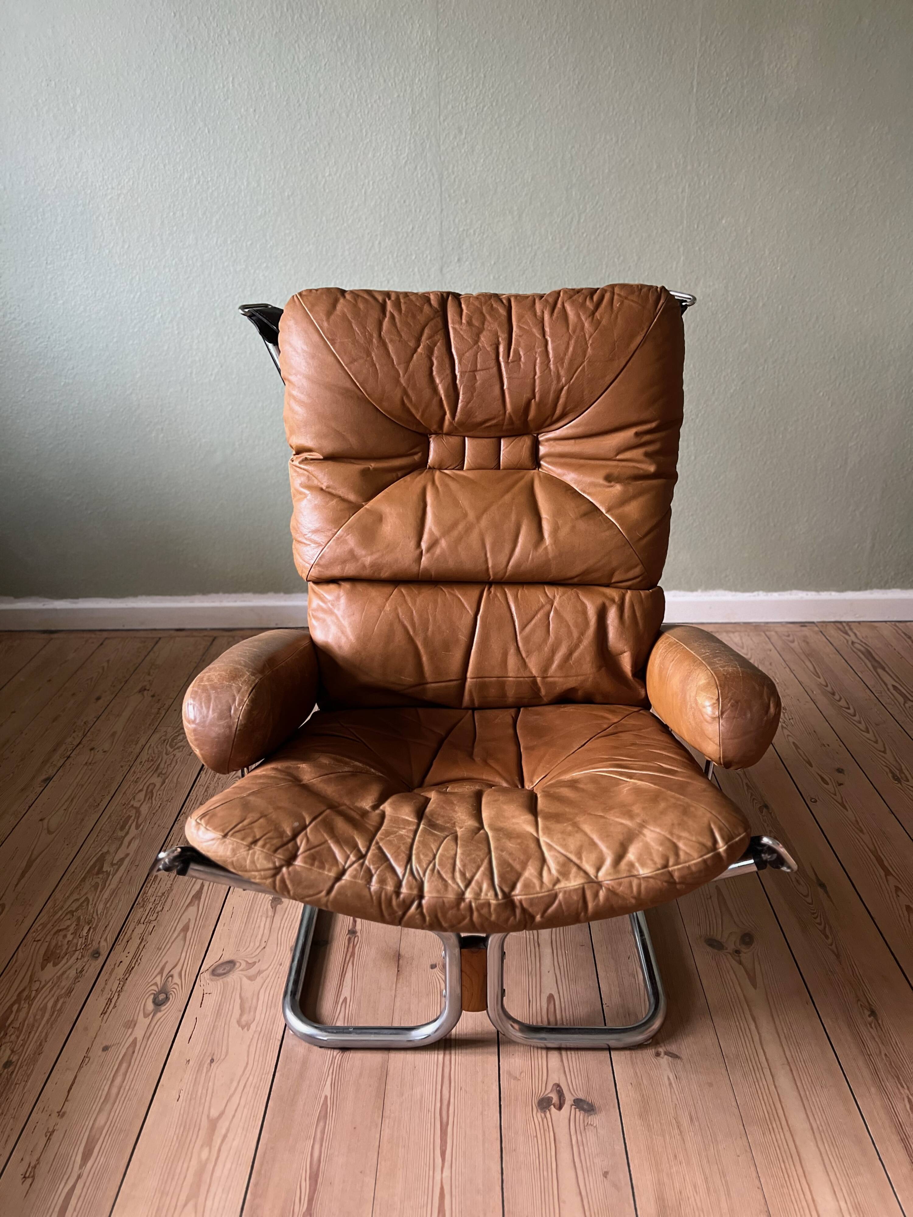 Fauteuil Westnofa "Wing" par Harald Relling 1970