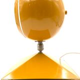 Space Age Eyeball Yellow Table lamp, Italy, 1970s