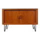 Buffet vintage en teck Dyrlund épingle à cheveux danois milieu du siècle 60