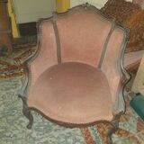 Fauteuil bergère louis xv