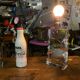 Vintage Sèvres crystal lamp base, Bauhaus/Art Deco design