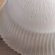 Abat-jour forme coupelle en verre bicolore