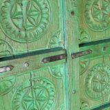 Old wooden door