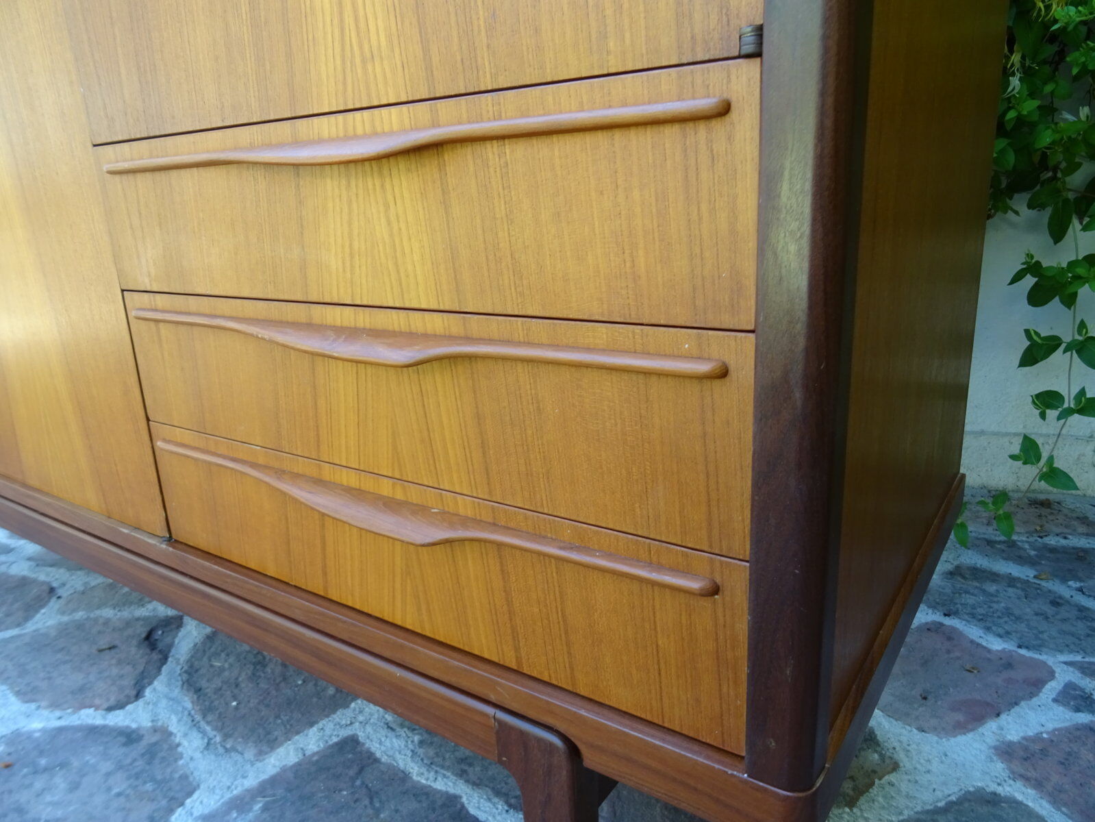 Scandinavian wardrobe in teak 60s