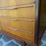 Scandinavian wardrobe in teak 60s