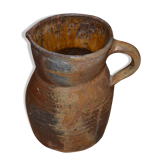 Pitcher in glazed stoneware, Saint Amand en Puisaye, XIX century
