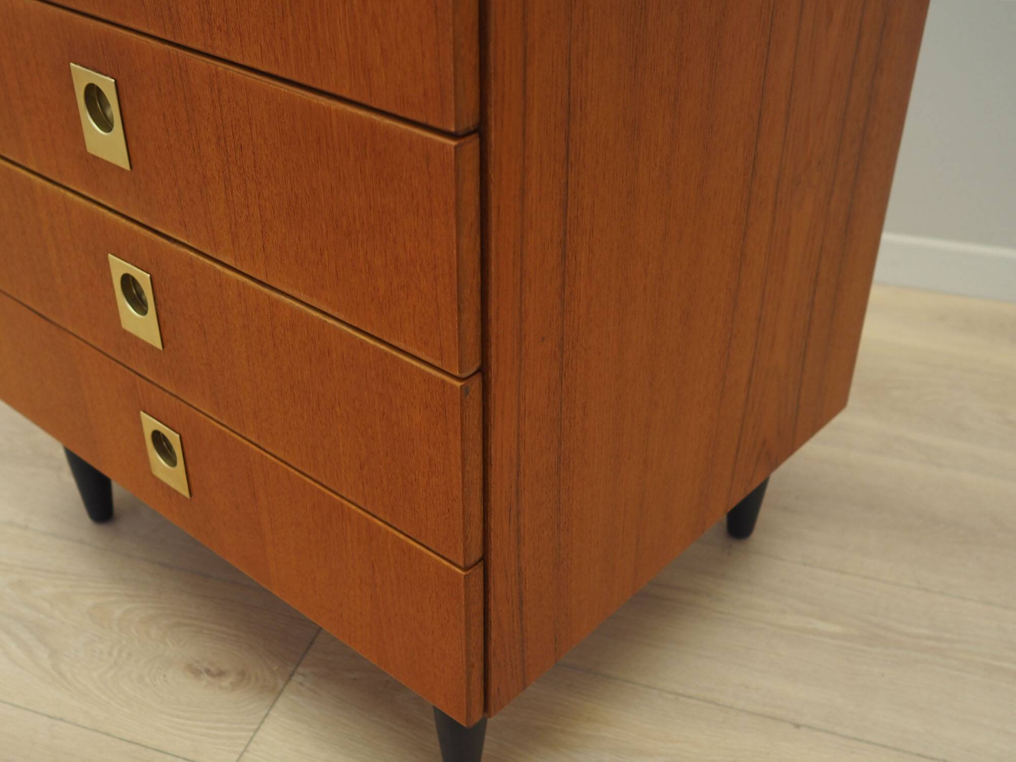 Teak chest of drawers, Danish design, 1970s, production: Denmark