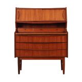 Teak secretary, Danish design, 1970s, production: Denmark