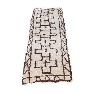 Berber rug Beni ouarain rug 180x80 cm