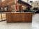 Art Deco counter in solid oak