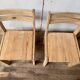 Pair of vintage dlg charlotte perriand Illmari tapiovaara chairs