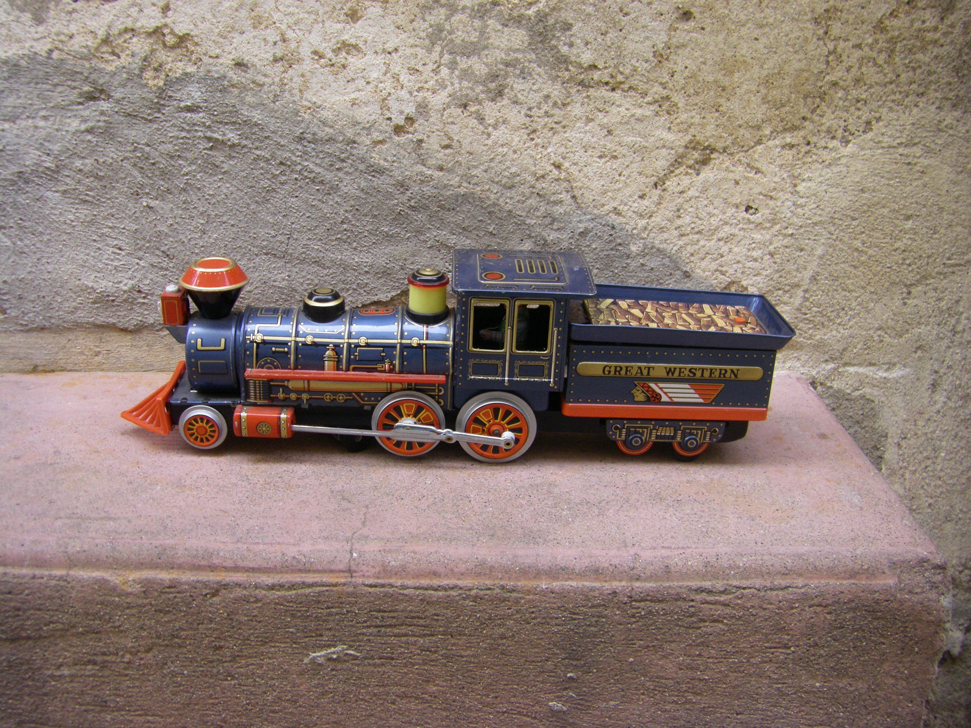 Steam train "Great Western"