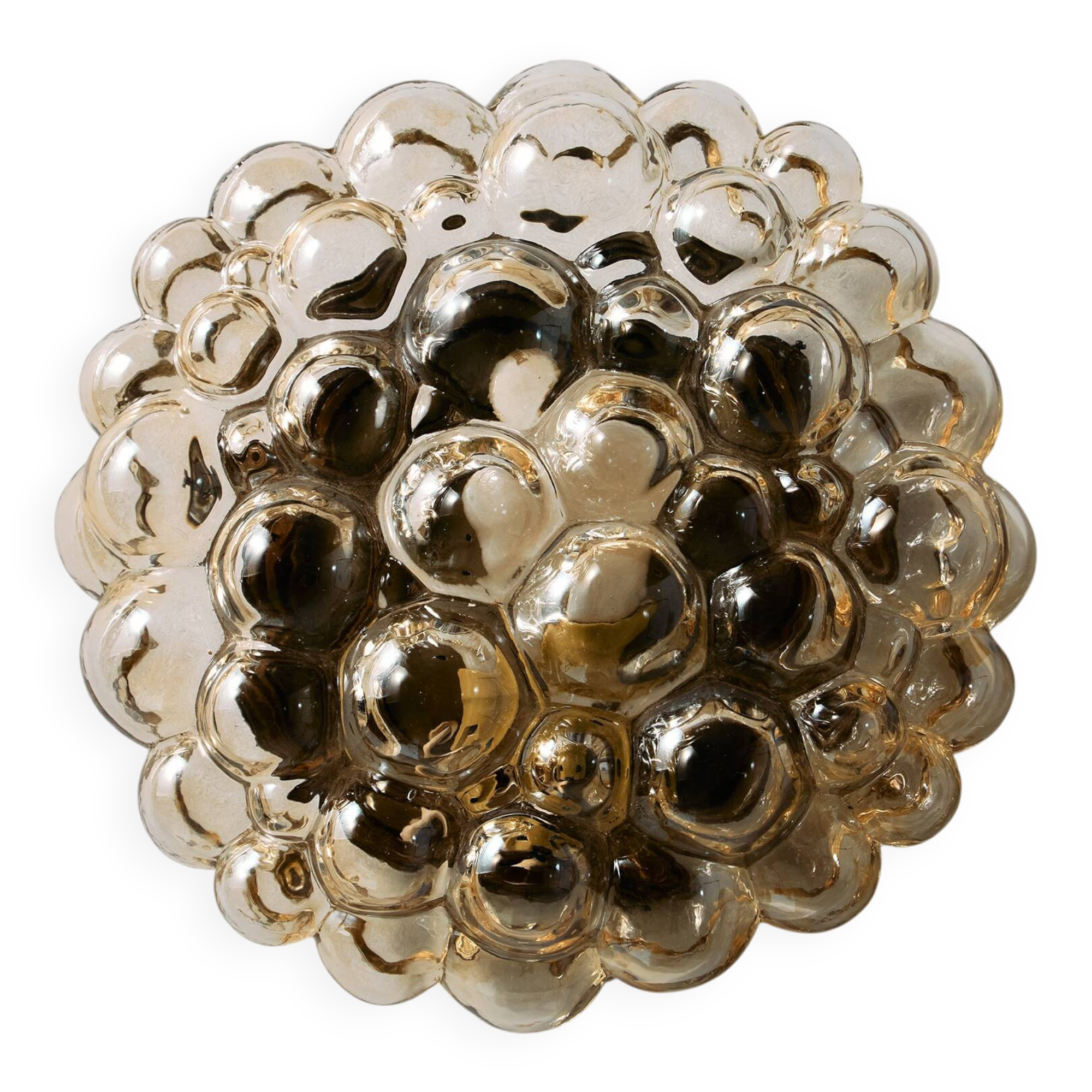 Bubble glass wall light by Helena Tynell for Limburg