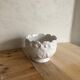 White ceramic pot cover